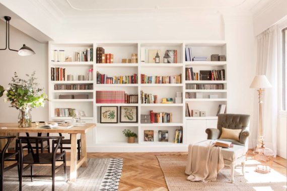 Consejos decoración: estanterías bonitas y con personalidad